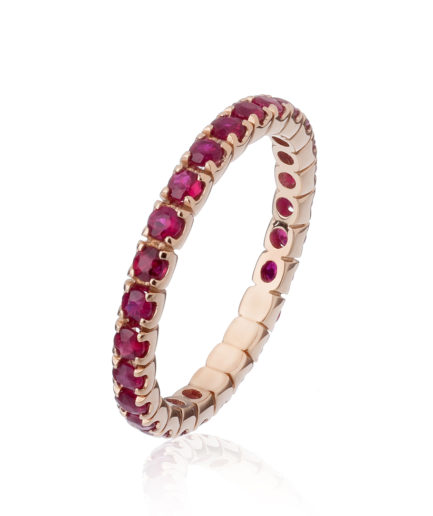 Forever-Unique-Jewels-Ruby-Eternelle-ultralight-ring-Anello-Veretta-Rubini-Daily-Chic-Collection-Dione