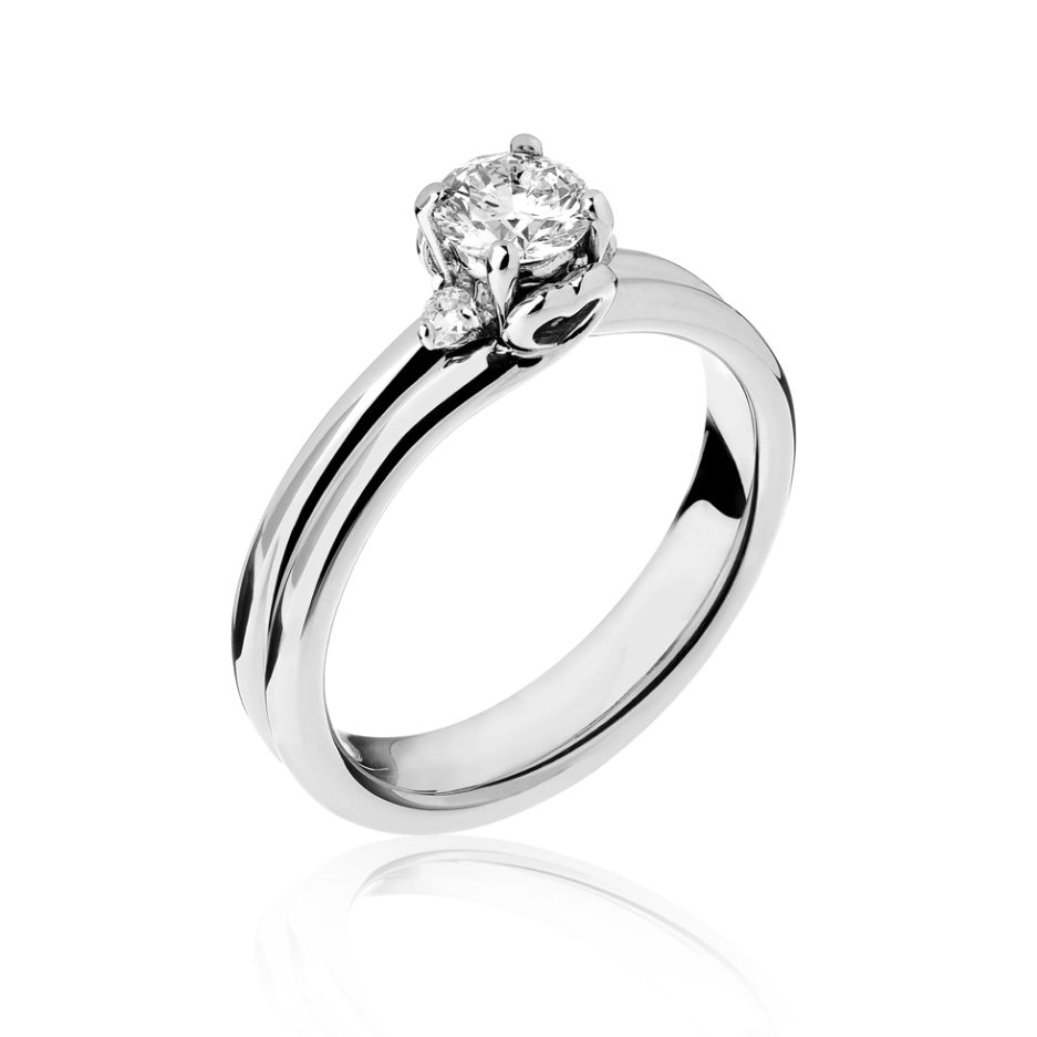 Forever-Unique-Jewels-Natural-diamonds-Diamanti-Gioielli-Collezione-EVA-Solitario-Anello-Diamante-Romantica