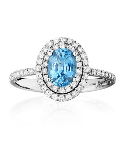 Forever-Unique-Jewels-Natural-diamonds-Diamanti-Gioielli-Collezione-EVA-Solitario-Anello-Cestino-Oval-cut-Acquamarina