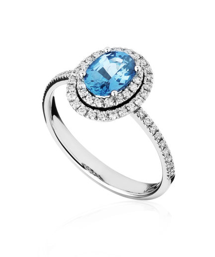 Forever-Unique-Jewels-Natural-diamonds-Diamanti-Gioielli-Collezione-EVA-Solitario-Anello-Cestino-Oval-cut-Acquamarina