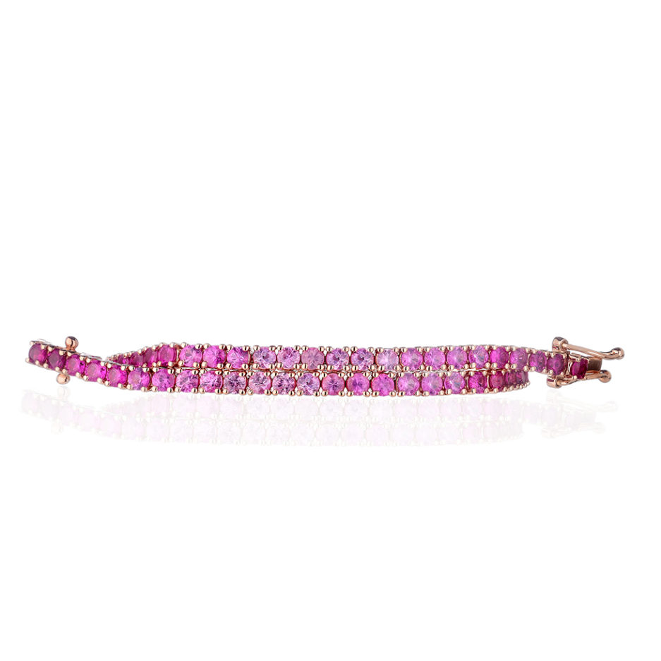 Bracciale-Tennis-Tennis-Tennis-Zaffiri-Rosa-Bracciale-Tennis-Zaffiri-Rosa-Zaffiri-Rosa-Pink-sapphires-Forever-Unique-Daily-Chic-Daily-Chic-Collection